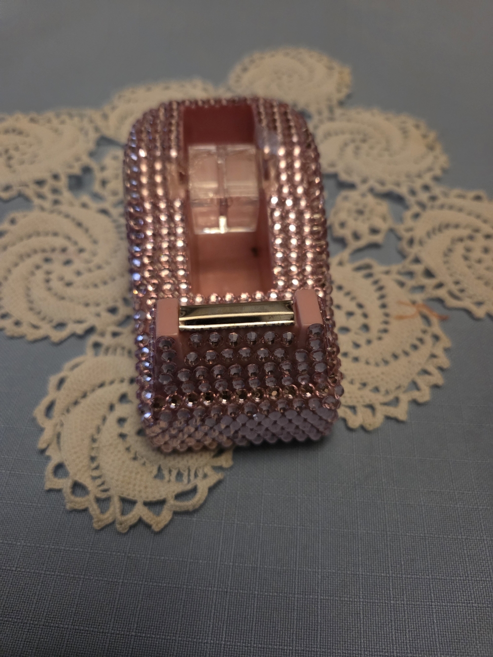 Pink Blinged Tape Dispenser - Picture 3 of 5